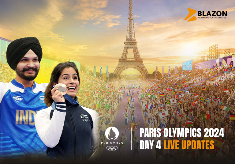 Paris Olympics 2024 Day 4 Live Updates-Blazon