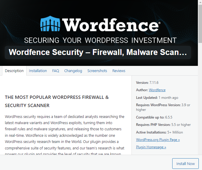 Wordfence Security - Blazon