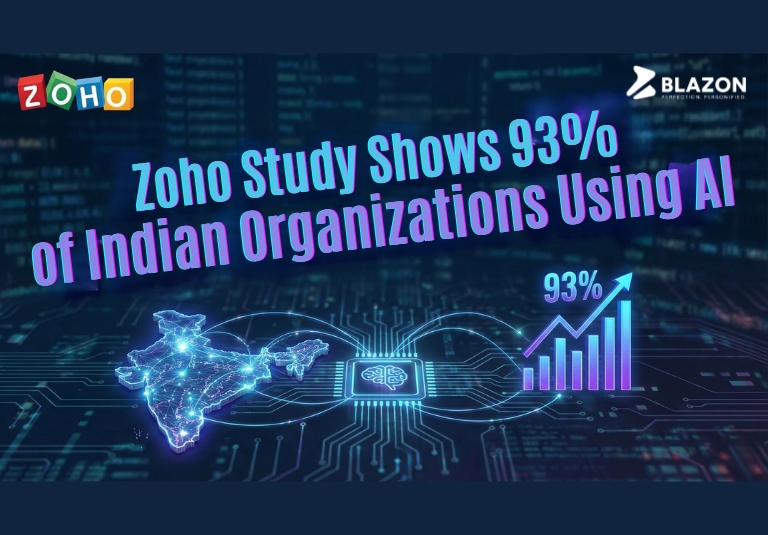 Zoho Study Shows 93% of Indian Organizations Using AI