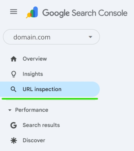 URL Inspection Tool 
