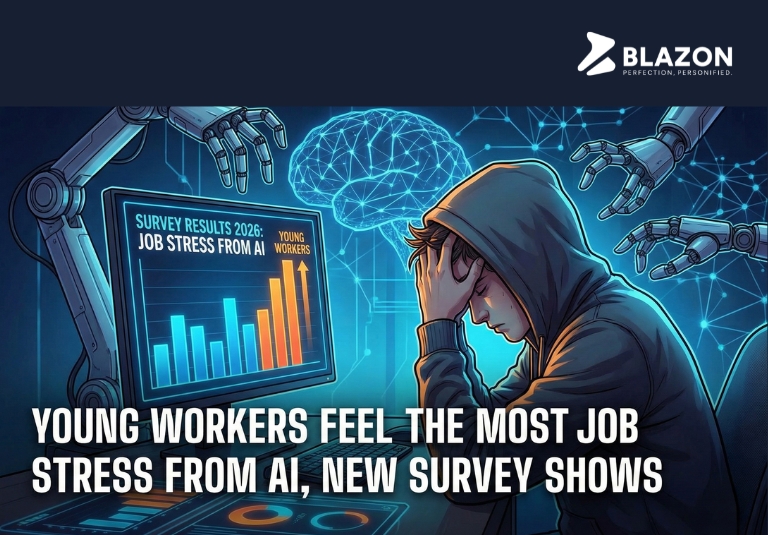 Young Workers Feel the Most Job Stress From AI, New Survey Shows