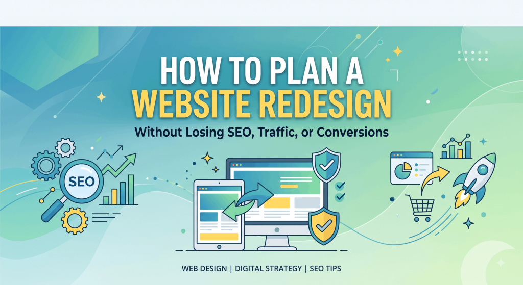 How to Plan a Website Redesign Without Losing SEO, Traffic, or Conversions